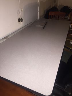 2 Rectangular Table With 2 Cubby Underneath