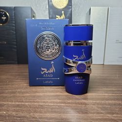 Lattafa Asad Zanzibar Eau de Parfum (3.4 fl oz / 100 ml).