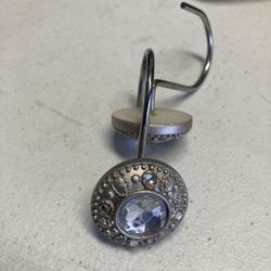 Bling Bathroom Curtain Rings 