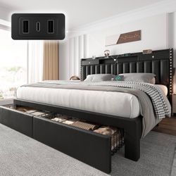 Black Bed Frame 