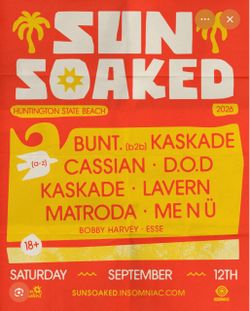 Sun Soaked 2026