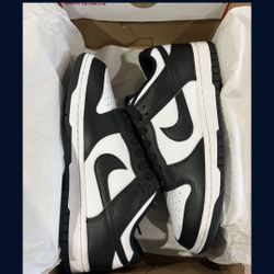 Brand new Nike dunk low retro black/white panda size 10 mens $180  Purchase from Nike 