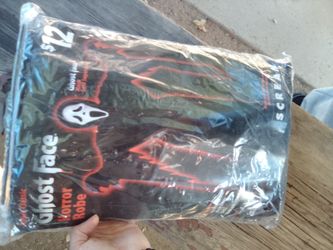 Scream Ghost Face Classic Horror Robe Costume