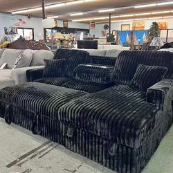 Black Sofa Sectional Sleeper