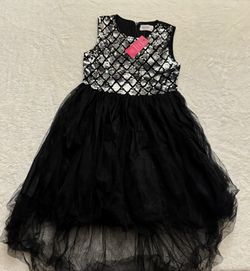 Black dress for girls size 10 years (New)