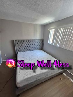 NEW KING BEDS WITH MATTRESS CAMAS KING