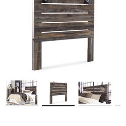 Drystan Queen Panel Headboard And Mirrored Dresser 