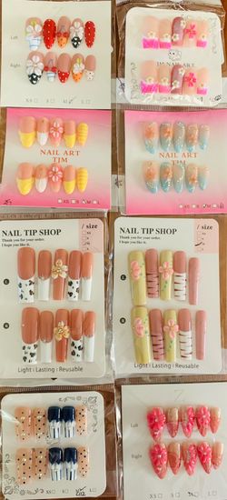 Press on nails $5 each set