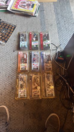 Sports figures miniatures never opened 20$ each