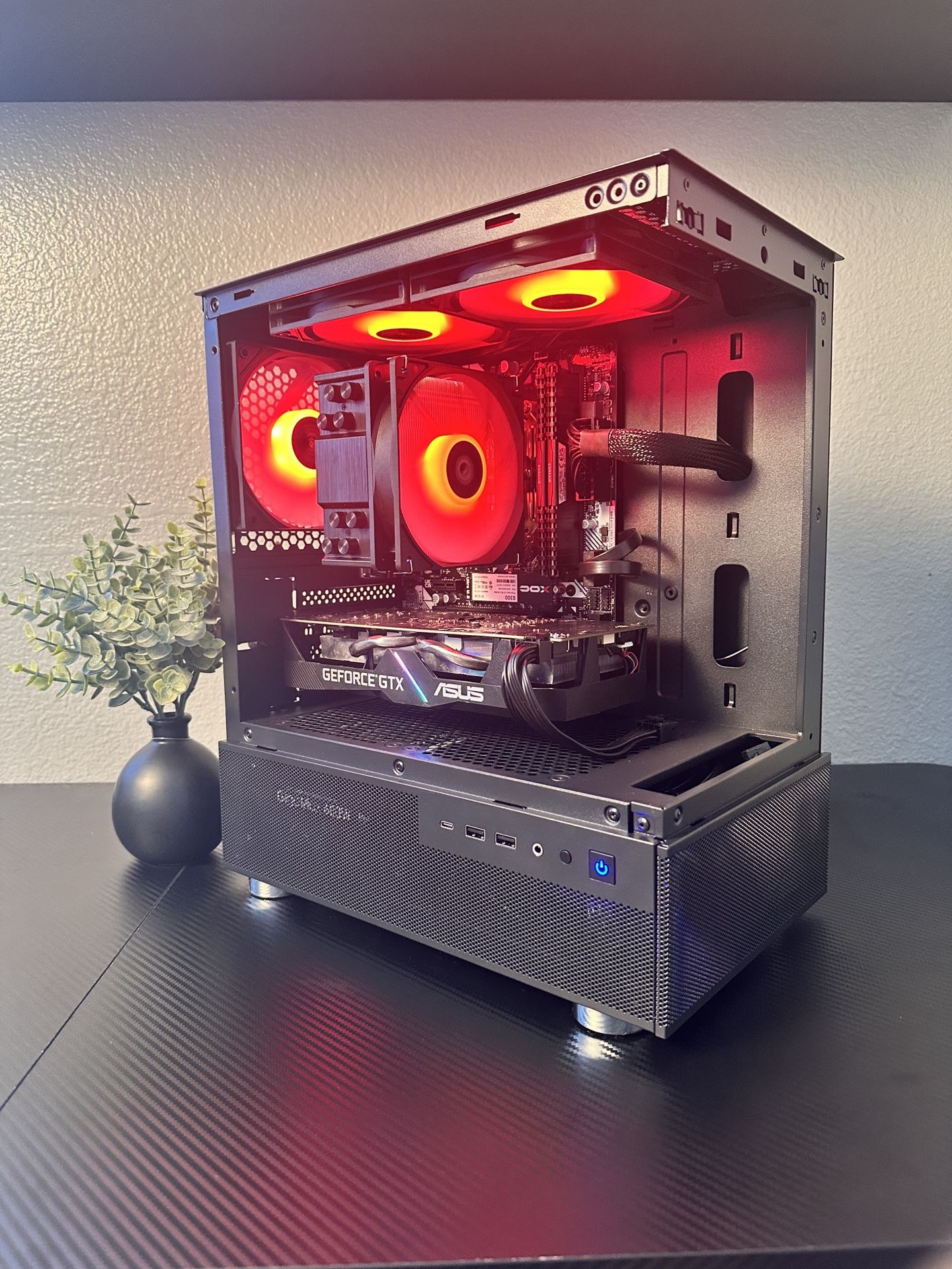 Black Gaming PC – ARGB, Ryzen 7, GTX 1660 Super
