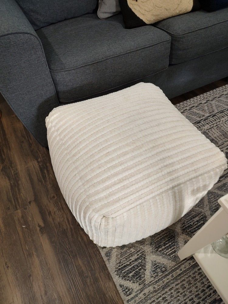 OTTOMAN, FOOT STOOL, POUF
