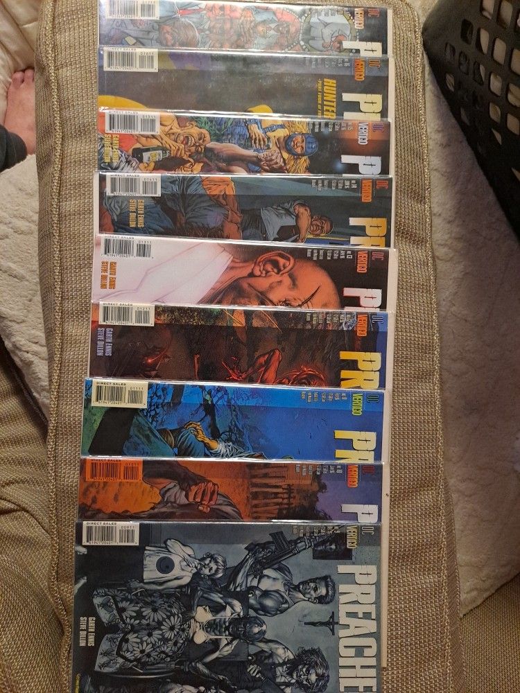 PREACHER Comic Books Dec.95 - Sept.96