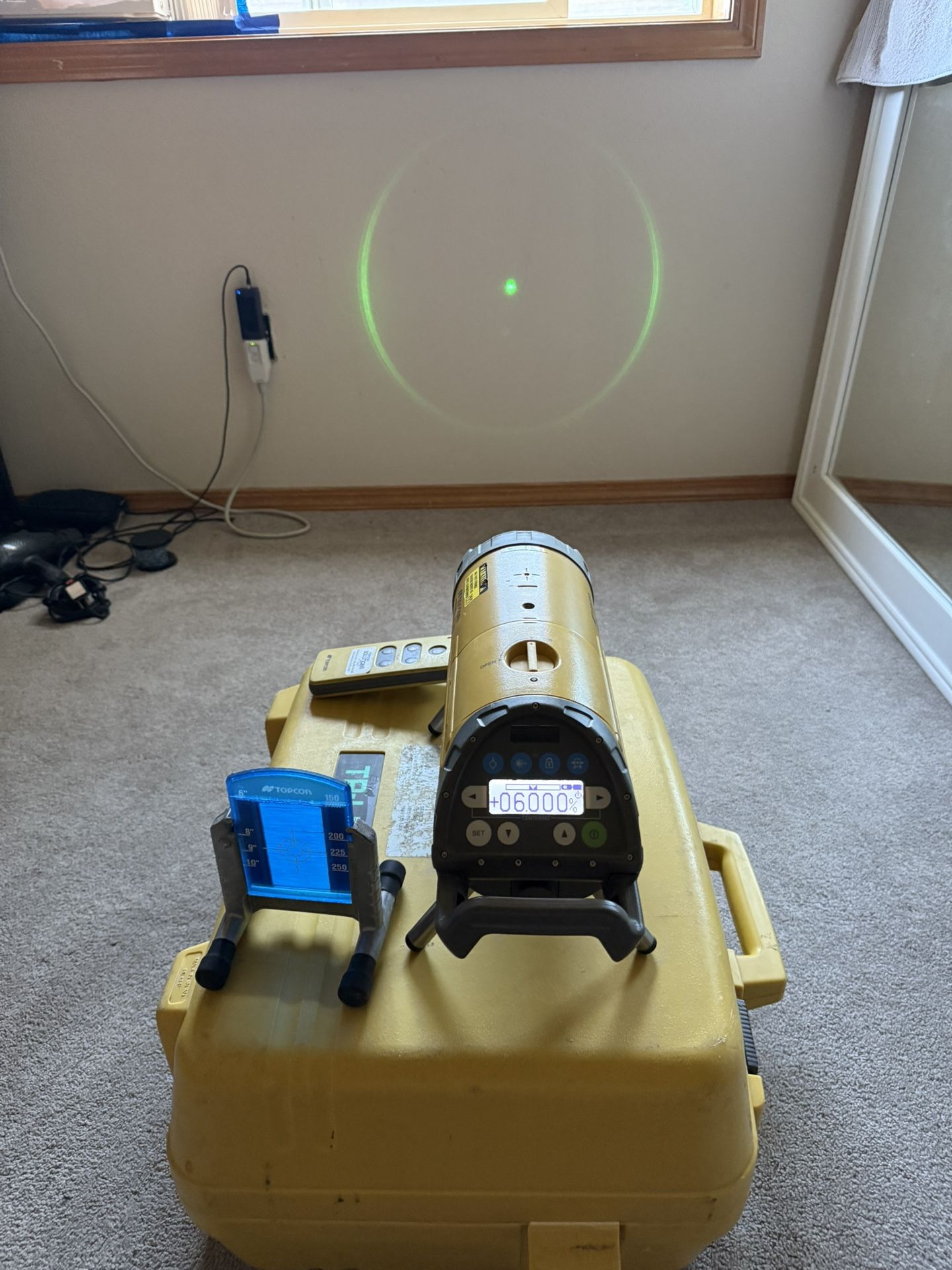 Top on TP-L5G Green Beam Sewer Pipe Laser