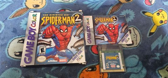 Spiderman 2 The Sinister Six for Gameboy Color