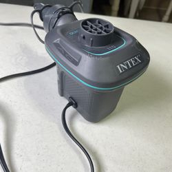 Intex Air Mattress Pump Quick Fill