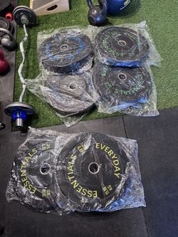 Essentials Bumper Plate Weight Set 