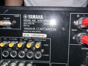 Yamaha receiver