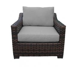 River Brook 2 Piece Outdoor Wicker Patio Furniture Set