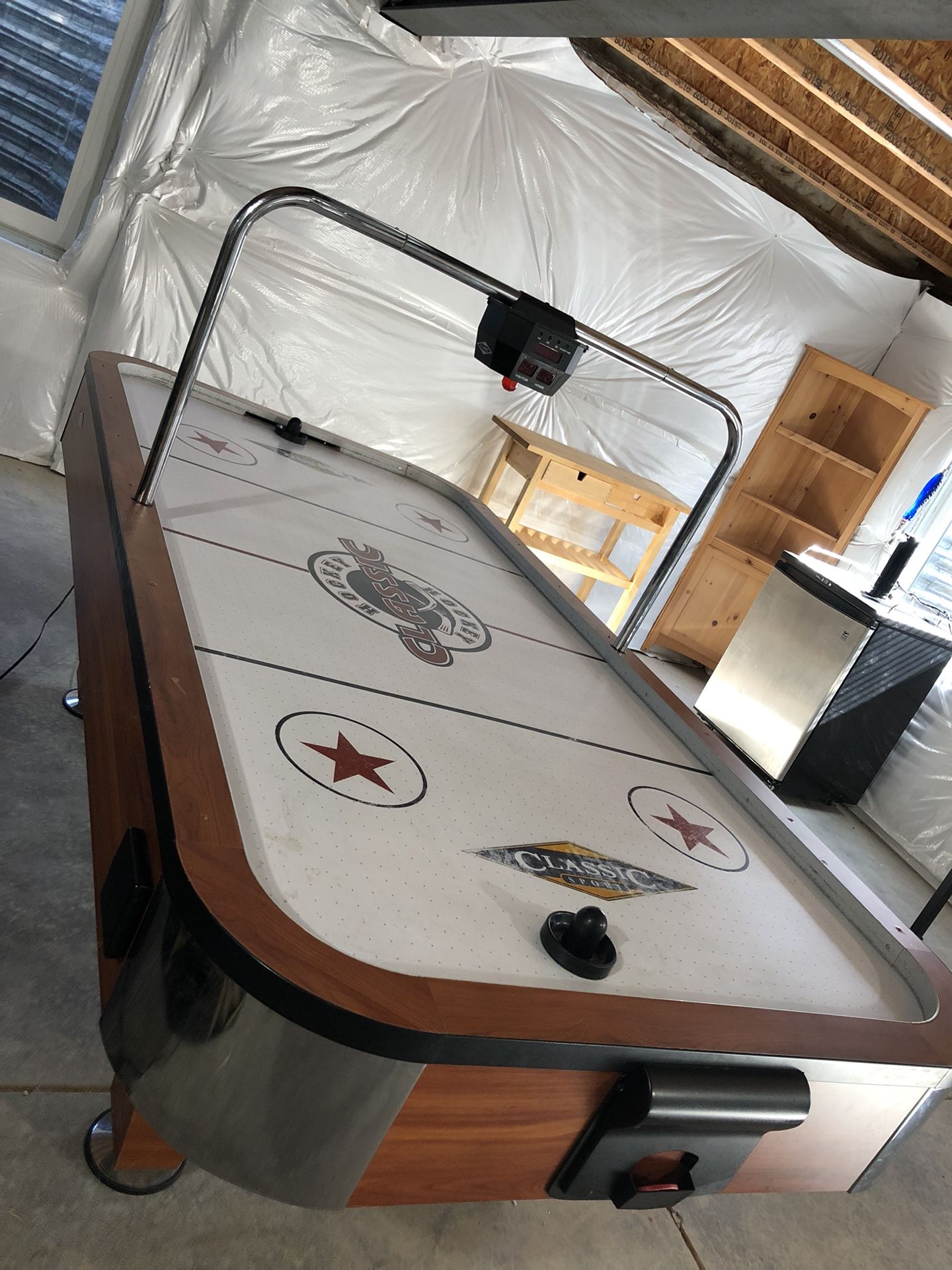 Powered Air Hockey Table