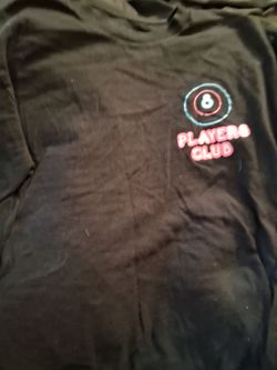 Players Club 8-Ball Black Graphic T-Shirt