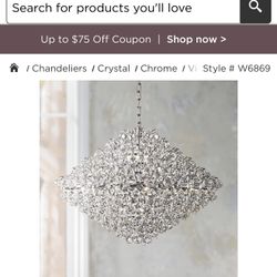 Crystal Pendant Chandelier