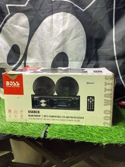Boss Audio 656BCK Bluetooth CD AM/FM Receiver Kit b2