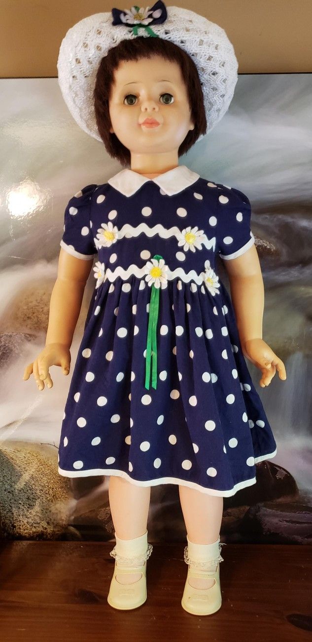 Collectible 1960s 35in Playpal Clone