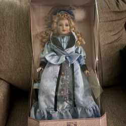 Porcelain Doll New In Box - 4