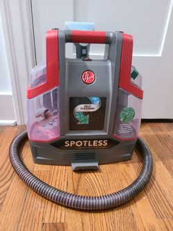 Used with broken hose Hoover Spotless Portable Carpet + Upholstery Spot Cleaner Machine
