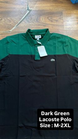 Dark Green Lacoste Polo