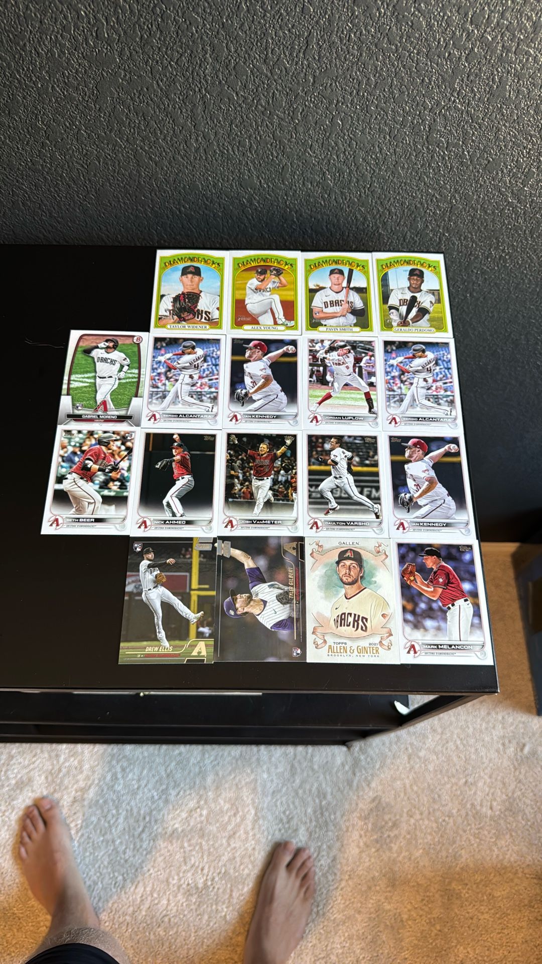 Baseball Cards Arizona Diamondbacks