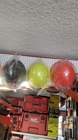 TRUECREST SAFETY HARD HAT COLOR GREEN, RED, BLACK AND ORANGE EACH