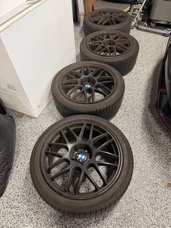 For sale: Used wheels (19x8.5J) with 245/40R19 Michelin X-ice Winter Tires