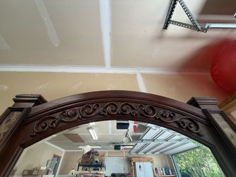 Dresser and mirror
