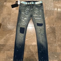 Cult of Individuality Distressed Jeans W31 New