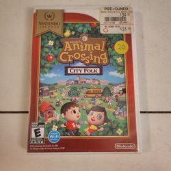 Wii Animal Crossing City Folk 