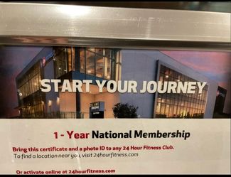 24 Hour One Year Membership 