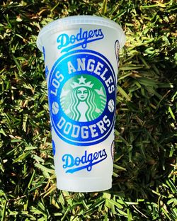 Personalized  Dodgers Cups