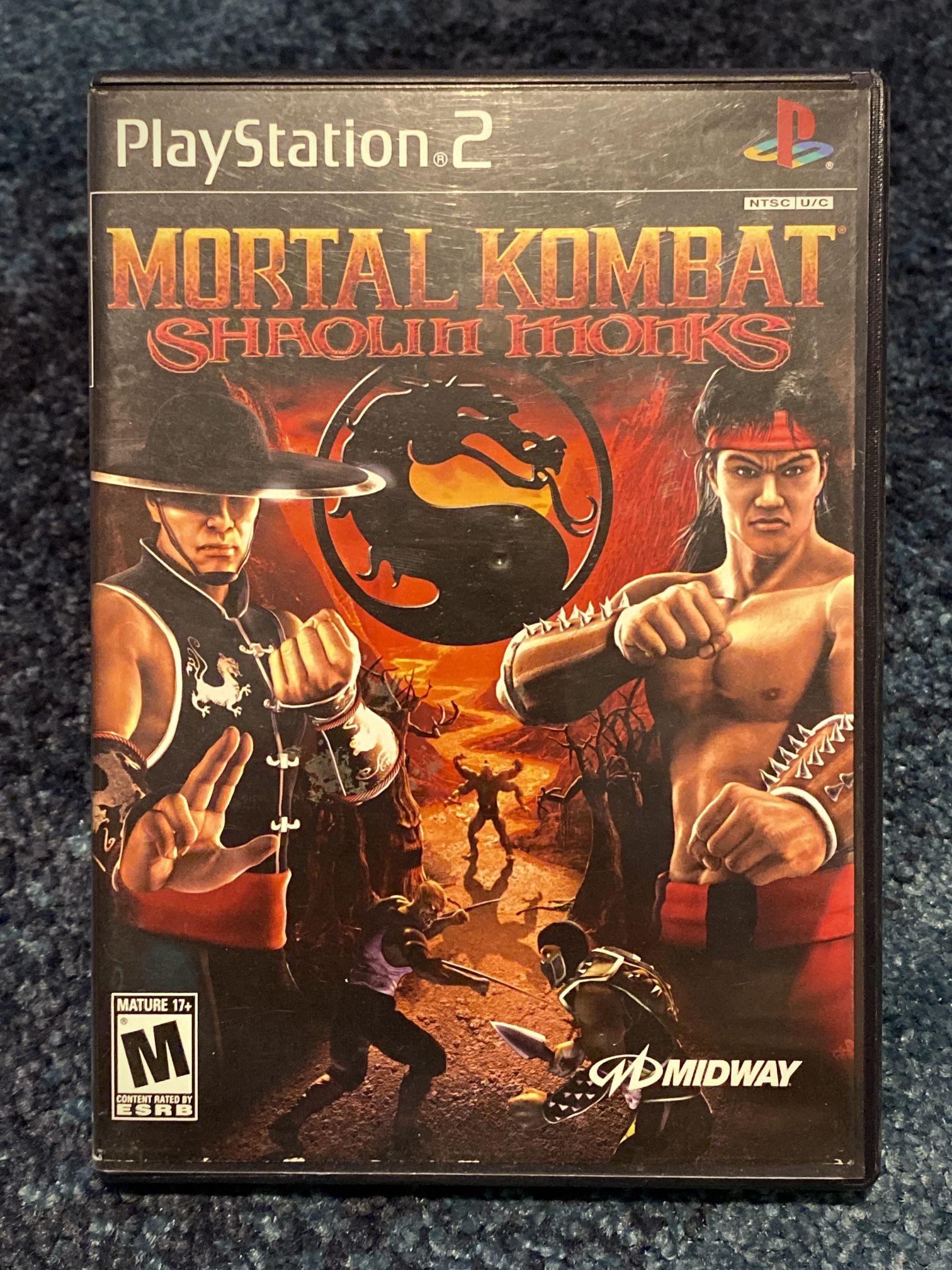 mortal kombat shaolin monks(PS2)