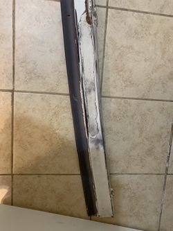 cutlass g body rear glass to trunk trim panel