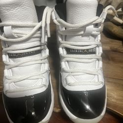 Little Kid's Jordan 11 Retro "DMP Gratitude" Wht/Met Gld-Bk 13