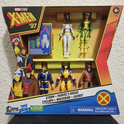 X-Men 97 Marvel Studios Epic Hero Series 5 Pack Cyclops Wolverine Gambit New Box