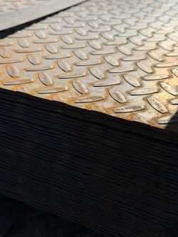 Diamond Plate Steel Sheet – 48" x 120" – 14 Gauge