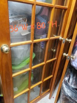 French Door 4 pcs📌36"W × 80'H 📌All $700📌 1 for $175📌📌📌