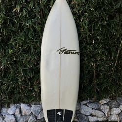 T. PATTERSON 5’8” Power Twin Fin Surfboard 