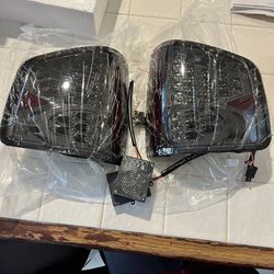 Smoked Out Tail Lights For S10/sonoma