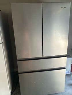 Whirlpool 4 Door Refrigerator Stainless Steel