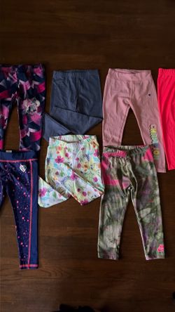 Toddler girl clothes size 3t leggings bundle (7pcs)