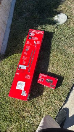 Craftsman 8 foot pole saw + battery set