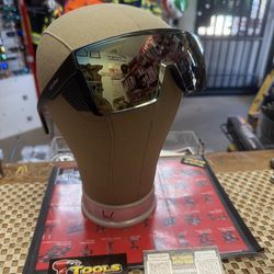 BOMBER BUZZ-JOHNNY Black Frame w/ Rose Gold Mirror Lens Safety Glasses